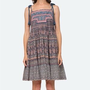 Sea NY Women’s Parker Mini Dress, Multi color, sample size S